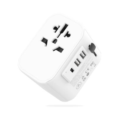 China All In One Portable Universal Travel Adapter International Wall Charger AC Outlet Plugs for sale