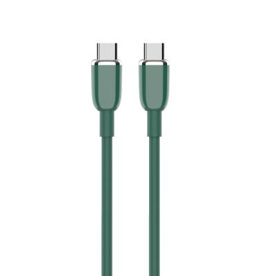 China Braided Silicone Charging Cable 3A CC60W / CL27W High Speed Data Transfer Cable for sale