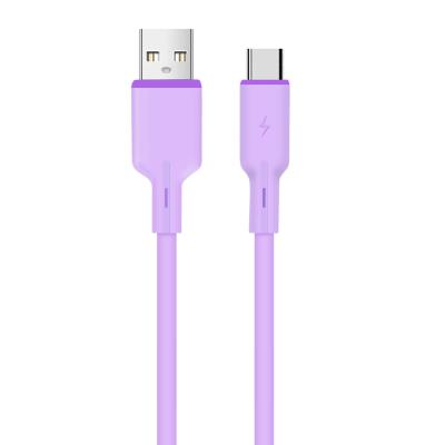 China Cable de carga rápida TPE / PVC USB personalizado USB / TypeC para el rayo / Android / TypeC en venta