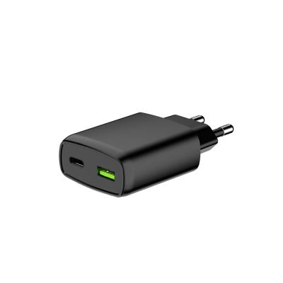 China 20W GaN USB-Ladegerät USB-C USB-A Superschnellladegerät Typ C USB-Reiseadapter zu verkaufen