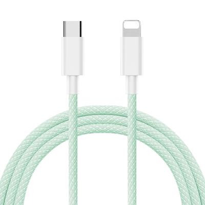 China Fast Charging Braided Type C USB C Data Cables 1M 2M 3M 60W PD Charger Cable for sale