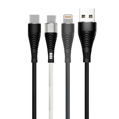 China 2A TPE Series 1M Charging Cable for USBA to Micro to Typec to Lighting USBC to Lighting to C Fast Charge and Data Transfer for sale