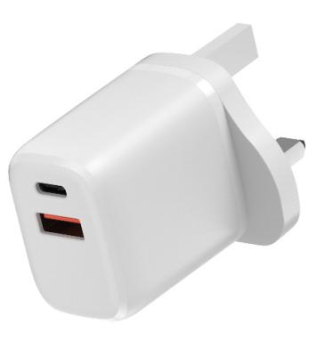 China UK Charger 30W 35W GaN USB Charger 1 Port Type C Wall Charger Mobile Phone Fast Charging Charger for sale