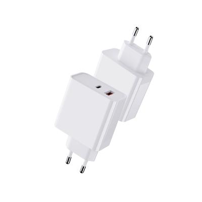 Chine EU Plug 45W Ports doubles USBA et USBC OEM Charge rapide Bloc de chargeur murale Chargeur murale rapide adaptateur de type C à vendre