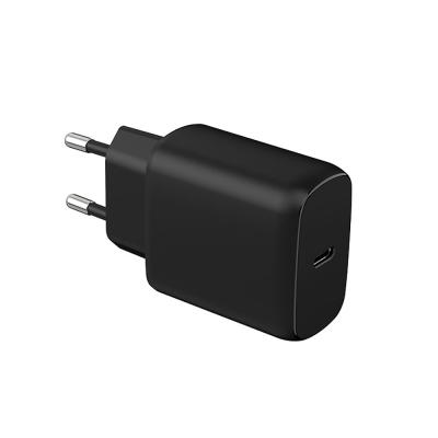 Chine 2025 Lx Marque 20W Chargeur mural à bloc USB C à port unique Chargeur de téléphone EU Adapteur à prise à vendre