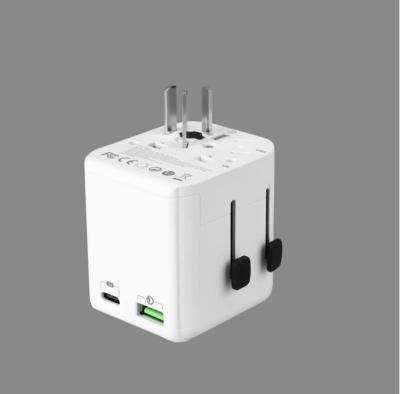 Κίνα 2025 LX Brand Global Travel Power Charger USB A USB C Wall Charger Για ΗΠΑ ΕΕ Βρετανία προς πώληση