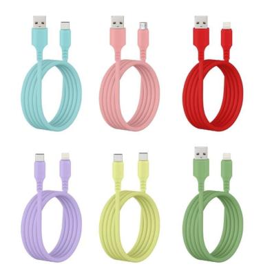 China 2025 LX Marca 100W Silicone Magnético Auto organizar Cable USB Cable de Carregamento Rápido Para carregamento do iPhone à venda