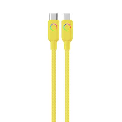 China USB C to L RGB Cable Nylon Braided Fast Charging Lightning Cables 27W for sale
