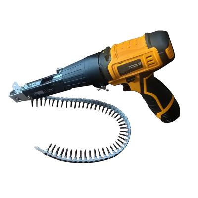 China Cordless Household Self Fueling Mini Power Screw Drill Gun Drywall Screw Gun for sale