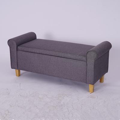 China Home Furniture Big Large Seat(Height)Wooden Fabric Sofa Chair Bench Adjustable With Lid Open for sale