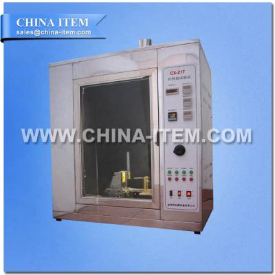 China Glow wire Testing Equipment is According to UL 746A, IEC 60829, DIN695, VDE0471 for sale