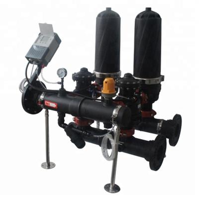 China Automatic Automatic Agriculture Drip Irrigation Backwash Water Filter Disc Filtration System 3