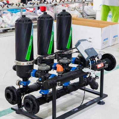 China Automatic Plastic Irrigation Backwash Disc Filtration System for sale