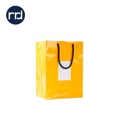 China 2021 RR Donnelley Paper Bag Custom Reusable Gift Recyclable Cloth Tote Shopping Bags With Handle for sale