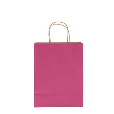 China Recyclable RR Donnelley Custom Printed Kraft Paper Bags Gift Paper Bags With Handles Party Bags for sale