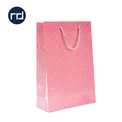 China RR Donnelley Recyclable Wholesale Gift Bags Tote Bag Paper Bags With Custom Logo for sale