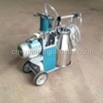 Китай Portable Single Bucket Piston Pump Cow Milking Machine Trolley for farm dairy продается