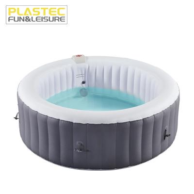 China Amazon Best Selling China OEM Factory Price Indoor Garden Customized LOGO Whirlpool Home Outdoor Inflatable Whirlpool SPA 180 x 180 x 68cm for sale