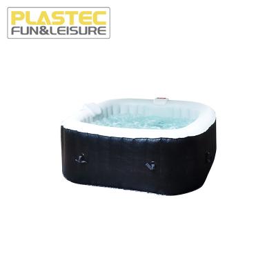 China Customized design OEM OEM factory price GS ETL Certified indoor family use all season Amazon hot sell Inflatable SPA 165 x 165 x 68cm for sale