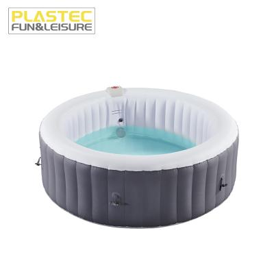 China 2022 New Design Home Garden Family Use Bubble Whirlpool Outdoor Easy Massage Foldable SPA Pool 180 x 180 x 68cm for sale