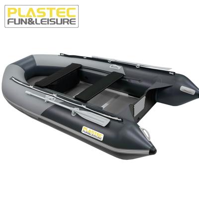 China 3 Ply PVC 300CM 3M Customized Logo China OEM ODM Factory ISO 6185 CE Certificated Inflatable Boat With Aluminum Plywood Floor for sale