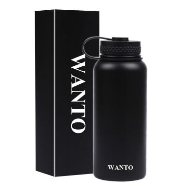 China PORTABLE Wan to Double Wall 304 Stainless Steel Vacuum Insulated Flask Bottle for sale