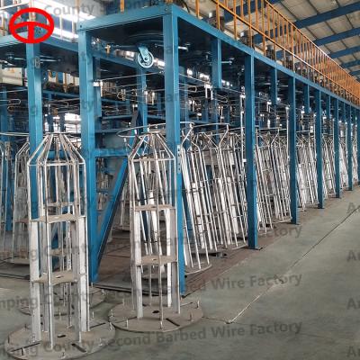 China High Speed ​​Hot Dip Zinc Aluminum Wire Hot Dipped Galvanized Production Line Making Machine Equipments Wire Galvanizing Production Line for sale