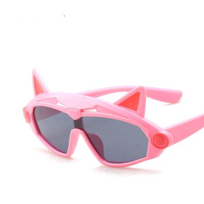 China 2020 NEW Hot Selling Tac Lens uv400 Silicone Kids Children Anti Cat Lens Round Eyewear 2020 Polarized Sunglasses Party Wear Nice for sale