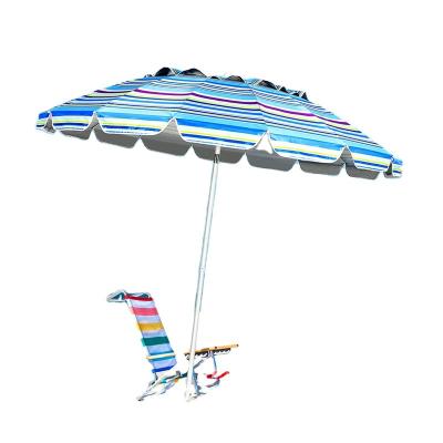 China LS Packable Beach Umbrella Beach Umbrella Modern Lightweight Commercial Sun Umbrella Easy To Use for sale