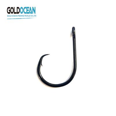 China GOLDOCEAN 8209 High Carbon MEDIUM WIRE 81wvSteel Integrated Circle Hooks Strong Saltwater Fishing Hooks None Offset for sale