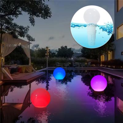 China Solar Powered Swimming Pool Submersible 24 Volt Led Underwater Pool And Accessories Chlorine Floater RGB Solar Lights For Pool for sale