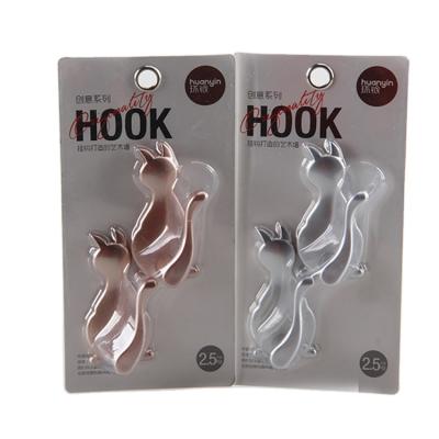 China Royalunion Factory Supply Great Price Modern Magic Wall Hooks, Plastic Hook B011811 for sale