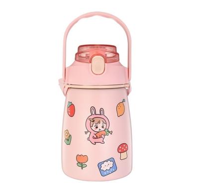 China E-commerce Stores PORTABLE Stainless Steel Mug Thermos Vacuum Clean Baby Sippy Thermos Insulated Cup for sale