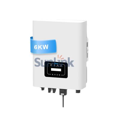 China 6Kw On Grid Inverter Deye Inverter On Grid 3 Phase Inverter 6Kva 6Kw On Grid Inverter Sunlink for sale