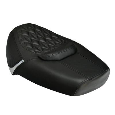 China Nitrogen cooling Motorcycle PU Leather Cushion Racing Passenger Seat For Scooter with nitrogen cooling function for sale