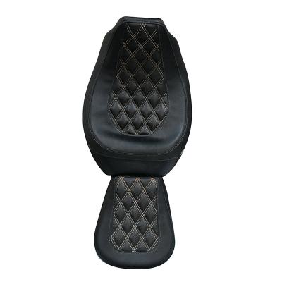 China Nitrogen cooling Universal Motorcycle Saddle Double Seat Cover Leather For Harley CVO Street Road Glide Road King with nitrogen cooling function for sale