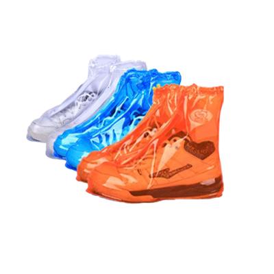 China Fashion Trend PVC Waterproof Rain Boots Cover Non-slip Overshoes For Men And Women for sale