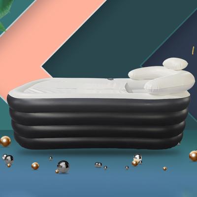 China PVC Free Indoor Outdoor Plastic Adult Spa Foldable Portable Inflatable Bathtub for sale