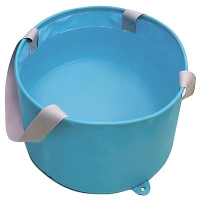 China Various Sustainable Use PVC Folding Small Foot Bath Barrel Water Barrel For Outdoor for sale