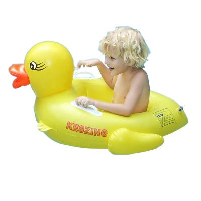 China Factory Price PVC Water Pool Toy Inflatable Yellow Duck Pool Public Inflatable Float For Kids for sale