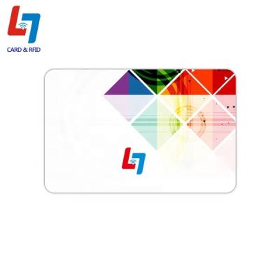 China Waterproof Custom Printable White ID Card Size Credit Card Plastic PVC Blank Card PVC Card for sale