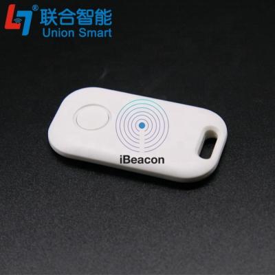 China Small Button iBeacon Portable Indoor Lightweight Thin BLE5.0 Qualcomm CSR1010 Location Tag for sale