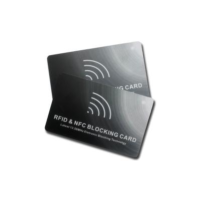 China RFID Blocking Card Credit Card Blocker Protector Patent Only In China Manufacture RFID Blocking Card Credit Card Blocker Protector for sale