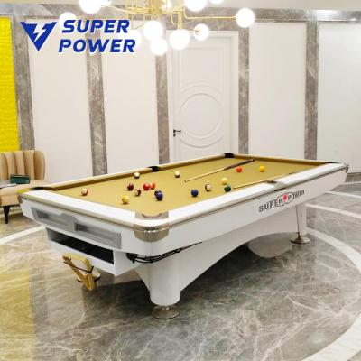 China Outdoor billiard game The super cheap price makes the standard 9-foot inner diameter pool table available for pool clubs for sale