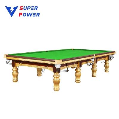 China Stable & Durable Manufacturer Supplier Professional Billiards 12ft Snooker Table With Good Quality for sale