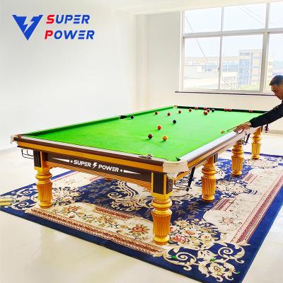 China Billiards game Popular billiard manufacturers high-end custom luxury snooker tables to be used for billiard games for sale