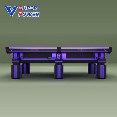 China Indoor Billiard Game Billiards manufacturers high-end custom Chinese black eight pool tables for clubs to play on for sale