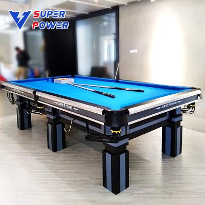 China Indoor Billiard Game Professional billiard manufacturers can customize Chinese solid wood black eight billiard table for sale for sale