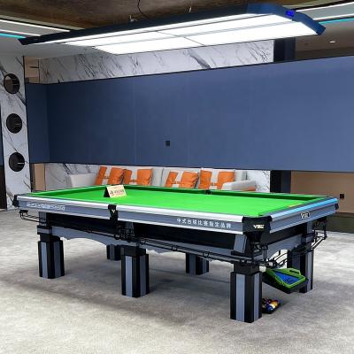 China Stable Billiards Table Hot Business Billiards Club Chinese Snooker Pool Heyball Billiard Table of 9ft for sale