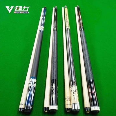 China Cue Stick Billiard Pool Manufacturer Supplier Cheap Wholesale Billiards Pool Cue Custom CL-P01 11-14mm Tip Center Joint Cue for sale